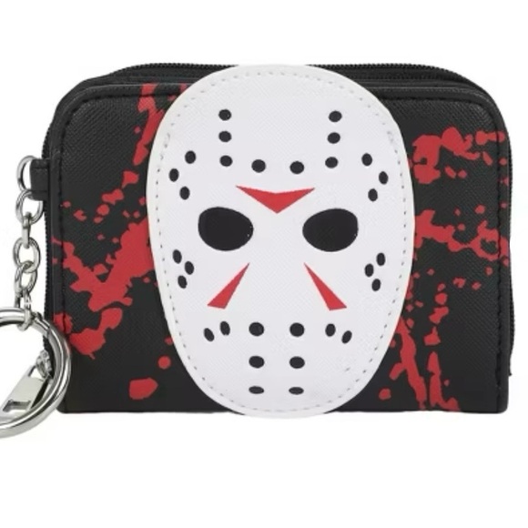 Bioworld Handbags - Friday The 13th Jason Mask Women's Mini Bifold Wallet